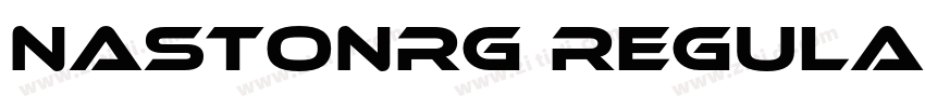 NastonRg Regular字体转换